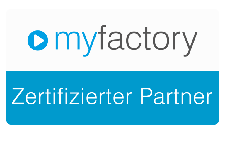 Zertifizierter myfactory Partner
